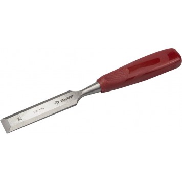 18094-25 | Стамеска с пластмассовой ручкой, 25мм, СМ-3, ЗУБР МАСТЕР-0