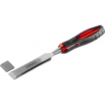 1810-25 | Стамеска с двухкомпонентной прозрачной рукояткой, 25мм, MIRAX-3