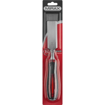 1810-32 | Стамеска с двухкомпонентной прозрачной рукояткой, 32мм, MIRAX-2