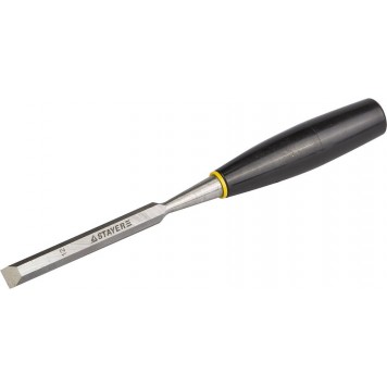 1820-12 | Стамеска "ЕВРО" плоская с пластмассовой ручкой, 12мм, STAYER-0