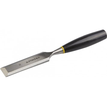 1820-32 | Стамеска "ЕВРО" плоская с пластмассовой ручкой, 32мм, STAYER-0