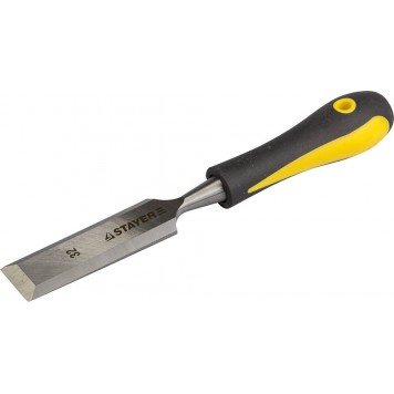 18205-32 | Стамеска с двухкомпонентной ручкой, 32мм, STAYER PROFI-0