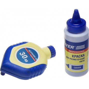 2-06383-H2 | Набор Нить разметочная с синей краской в 2-хкомпонентном корпусе, 115гx30м, STAYER-0
