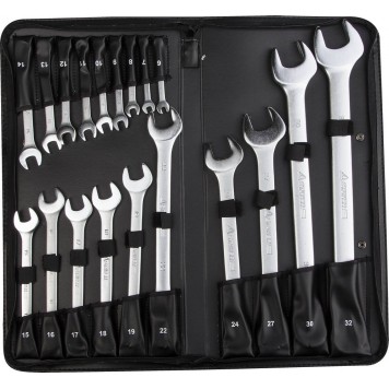 2-271259-H19 | Набор комбинированных гаечных ключей 19 шт, 6 - 32 мм, STAYER-0