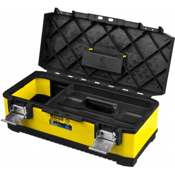 2-38011-21.5_z01 | Ящик для инструмента металлический, STAYER METALPRO-1