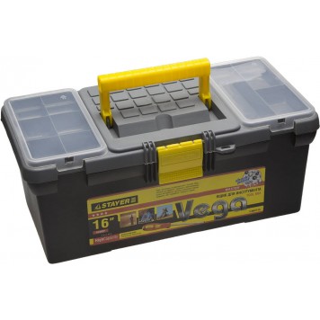 2-38017-16 | Ящик пластмассовый для инструмента, 16", STAYER VEGA-0