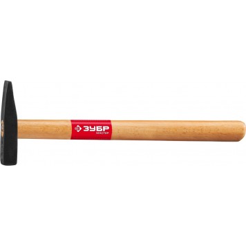 20015-01_z01 | молоток слесарный с деревянной рукояткой 100 г, ЗУБР-0
