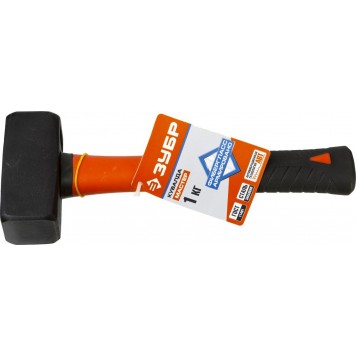 2010-10_z01 | кувалда с фиберглассовой рукояткой 1 кг, ЗУБР-2