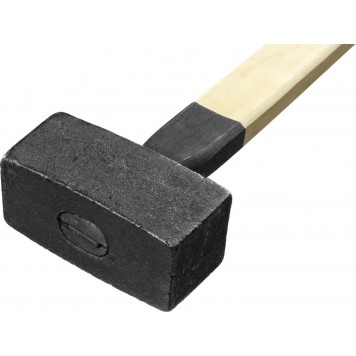 2012-4 | 4 кг кувалда литая с деревянной удлинённой рукояткой, РОССИЯ-2