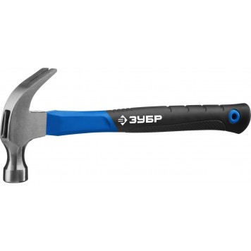 20235-450_z01 | 450 г молоток-гвоздодёр цельнокованый столярный, ЗУБР ПРОФЕССИОНАЛ-0