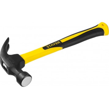 2026-560_z01 | 560 г молоток-гвоздодёр столярный с фиберглассовой рукояткой, STAYER FIBERGLASS-3