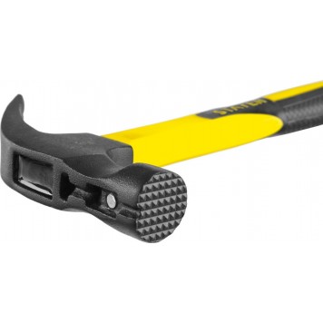 2027-450 | 450 г молоток-гвоздодёр столярный c фиберглассовой рукояткой, STAYER FIBERGLASS-5