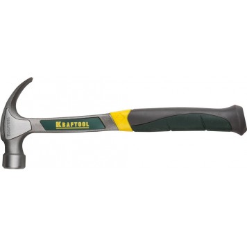 20270-450 | 450 г молоток-гвоздодёр цельнокованый столярный, KRAFTOOL THOR-0