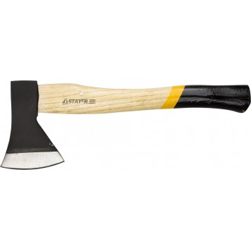 20610-06 | Топор кованый с деревянной рукояткой, 0,6кг, STAYER MASTER-0