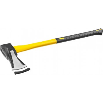 20623-20 | Топор-колун кованый с двухкомпонентной фиберглассовой рукояткой, "ушастый", 2кг/720мм, STAYER PROFESSIONAL-0
