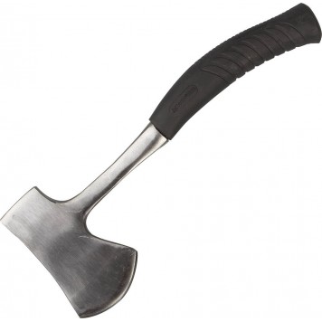 2065-06 | Топорик "АПАЧИ" цел/мет с обрезиненной рукояткой, в чехле, 0,6кг, STAYER PROFI-0
