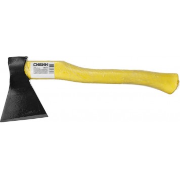 2068-08 | Топор кованый, с деревянной рукояткой,, 800г, СИБИН-2