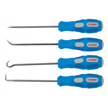 21553-H4 | Набор Крючки для слесарных работ, 4 предмета, ЗУБР ЭКСПЕРТ-0