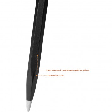 21625-130 | Лом монтажный, 1300 мм, 22 мм, шестигранный, STAYER-3