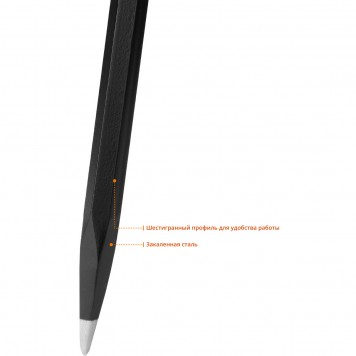 21625-150 | Лом монтажный, 1500 мм, 22 мм, шестигранный, STAYER-3