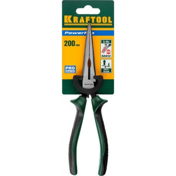 22001-3-20_z01 | Тонкогубцы, CrMo-сталь, покрытие оксидированное с полировкой, 200мм, KRAFTOOL POWERPRO-3