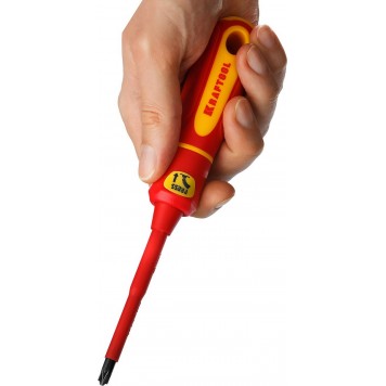 220092-H18 | Набор: Высоковольтные отвертки, сменные стержни, ключи специальные, до 1000В, 18 предм, KRAFTOOL Х-DRIVE ELECTRO-9