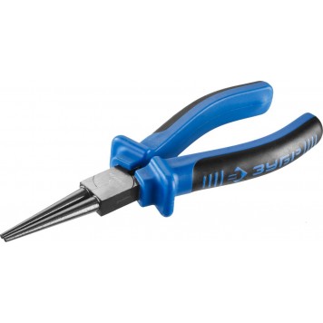 2201-8-16_z01 | Круглогубцы особостойкое спец. покрытие Н12Х1 (никель/хром), двухкомпонентные рукоятки, 160мм, ЗУБР-0