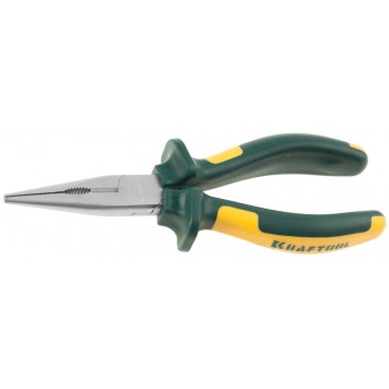 22011-3-16 | Тонкогубцы Cr-Mo,маслобензост двухкомп рукоятки,шарнирное соединение с повыш износост,160мм, KRAFTOOL KRAFT-MAX-0