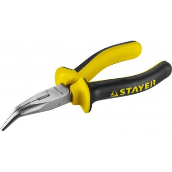 2203-4-16_z01 | Тонкогубцы изогнутые 160мм, STAYER HERCULES-0