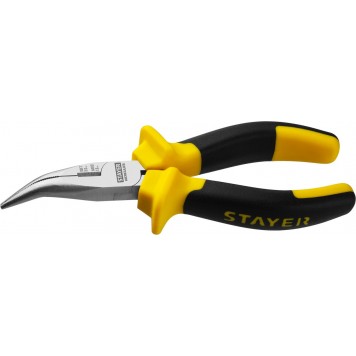 2203-4-16_z02 | Тонкогубцы изогнутые, 160мм, STAYER HERCULES-0
