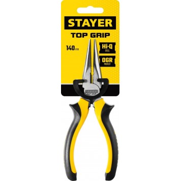 2205-3-16_z02 | Тонкогубцы 160мм, STAYER TOPGRIP-1