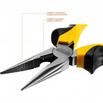 2205-3-16_z02 | Тонкогубцы 160мм, STAYER TOPGRIP-3