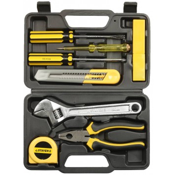 2205-H8 | Набор универсальный для ремонтных работ, 8 предметов, STAYER STANDARD-0