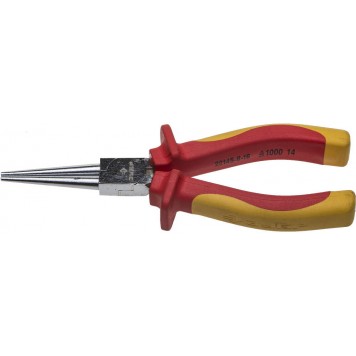 22145-8-16 | Круглогубцы, диэлектрические, двухкомпонентная маслобензостойкая рукоятка, до ~1000В, 160мм, ЗУБР ПРОФИЭЛЕКТРИК-0