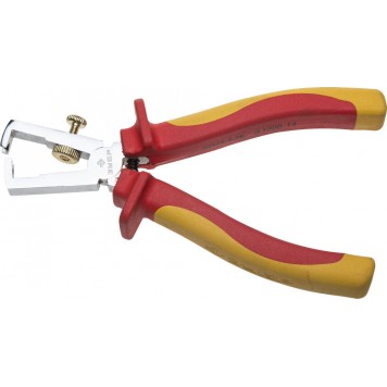 22145-9-16 | Пассатижи, диэлектр, маслобенз рукоятка, до~1000В, d до 5мм, S поперечн сеч кабеля до 10мм2, 160мм, ЗУБР ПРОФИЭЛЕКТРИК-0