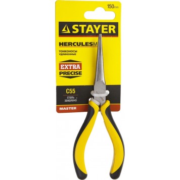 2218-1_z01 | Тонконосы удлиненные "MINI", 150мм, STAYER HERCULES-2