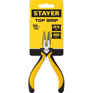 2218-2_z02 | Тонкогубцы 120мм, STAYER TOPGRIP-1
