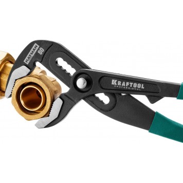 22353-30 | Клещи переставные, быстрая регулировка, Cr-V, max захват до 80 мм, 300мм, KRAFTOOL KAYMAN-7