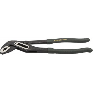 22359-25 | Клещи переставные, Cr-V, коробчатый шарнир, захват до 45мм / 1 1/2", 250мм, KRAFTOOL PANZER-0