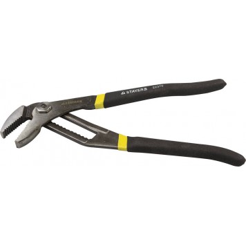 22370_z01 | Клещи переставные, хромированное покрытие, быстрый захват, двухкомпонентные ручки, 270мм, STAYER HERCULES-0