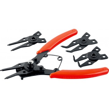 2282 | Съемник стопорных колец, 4 сменные насадки, MIRAX-0