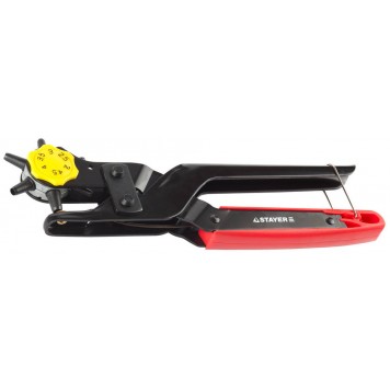 22943_z01 | Дырокол револьверный для кожи, усиленный, 6-в-1, 2-4,5мм, STAYER PROFESSIONAL-0