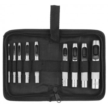 22949-H9 | Набор Пробойники для кожи 2-13мм, 9шт, ЗУБР МАСТЕР-0