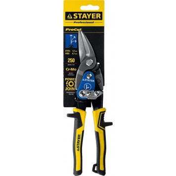 2320 | Ножницы по металлу правые, Cr-Mo, 250 мм, STAYER HERCULES-1