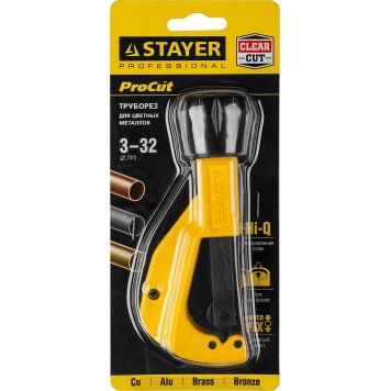 2340-32 | Труборез ProCut для медных труб диаметром 3-32 мм, STAYER PROFESSIONAL-2
