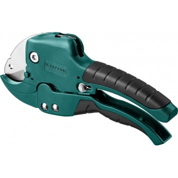 23406-42 | Ножницы 2-в-1 автоматические для всех видов пластиковых труб и небольших плоских пластиковых деталей, d=42 мм (1 5/8"), KRAFTOOL GX-700-6