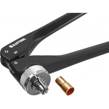 23650-H12 | Расширитель-калибратор для муфт под пайку труб из цв мет d 10,12,15,18,22,28мм, 1/4",3/8",1/2",5/8",3/4", бокс, KRAFTOOL-7