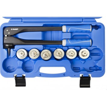 23655-H7 | Расширитель-калибратор для муфт под пайку труб из цветных металлов d 10, 12, 15, 18, 20, 22 мм, в боксе, ЗУБР ЭКСПЕРТ-0