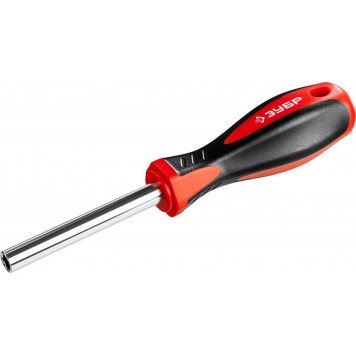 25027 | Набор "Универсал 27": Отвертки с битами, Cr-V сталь, эргономичная двухкомп. рукоятка, магнитный наконечник, в кейсе, 27 предметов, ЗУБР МАСТЕР-8