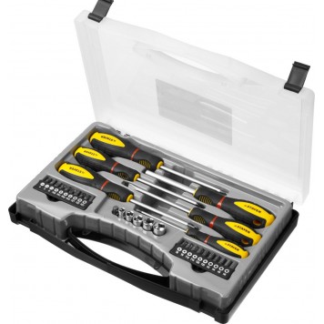 25134-H18_z01 | Набор "PROTech": Отвертки, Cr-Mo, двухкомп рукоятка, намагниченные, 32 предмета, в кейсе, STAYER PROFESSIONAL-3